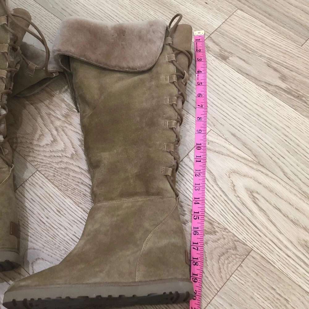 NEW UGG Classic Femme Over The Knee Boots Size 8 Chestnut Brown
